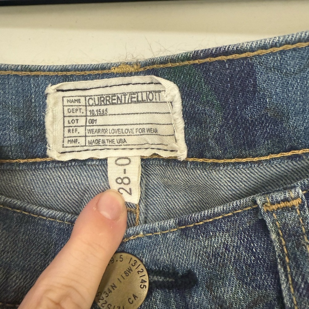 Current/Elliott Blue Denim Jeans